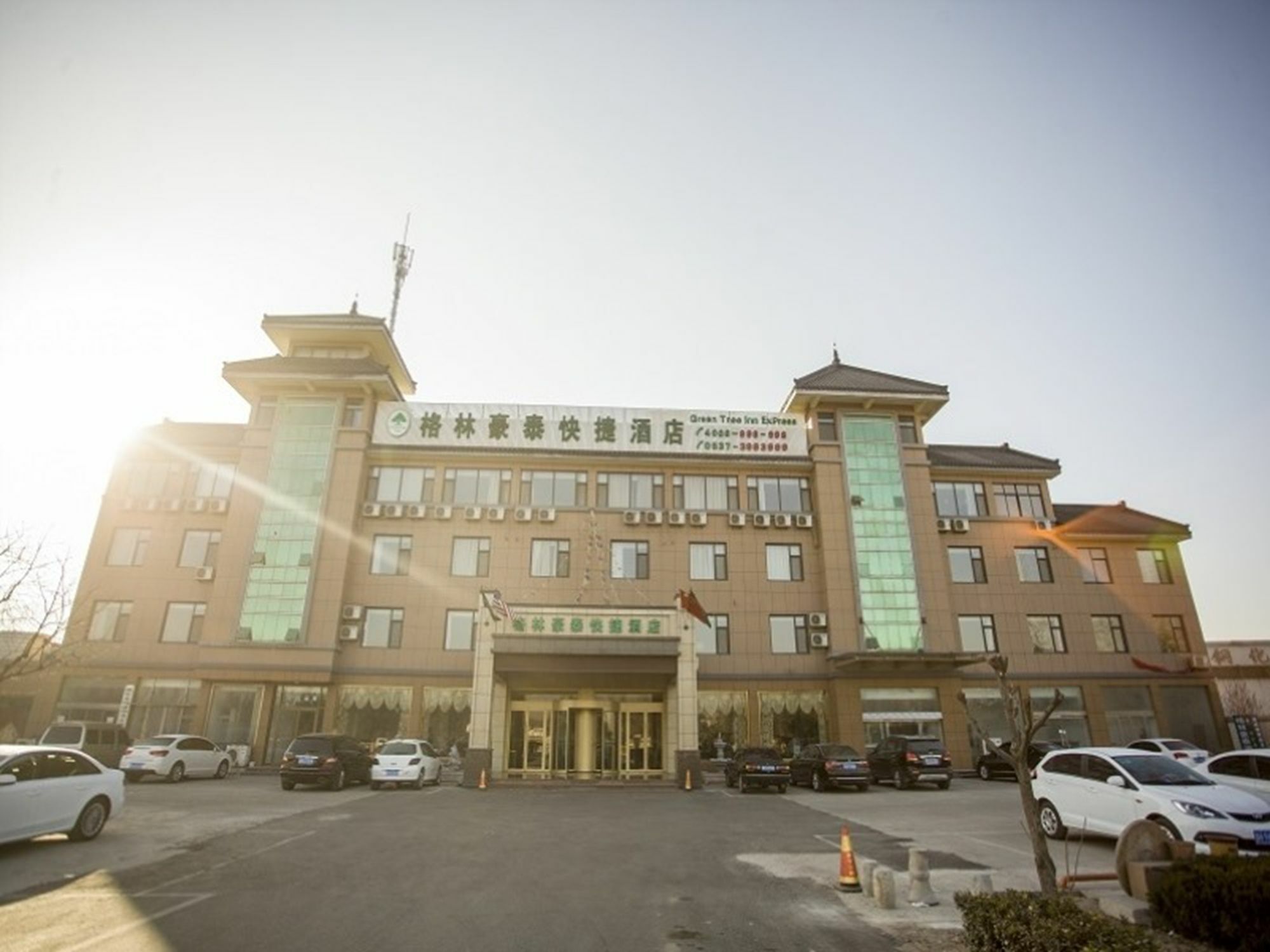 Greentree Inn Shandong Jining Qufu East Jingxuan Road Sankong Express Hotel 외부 사진