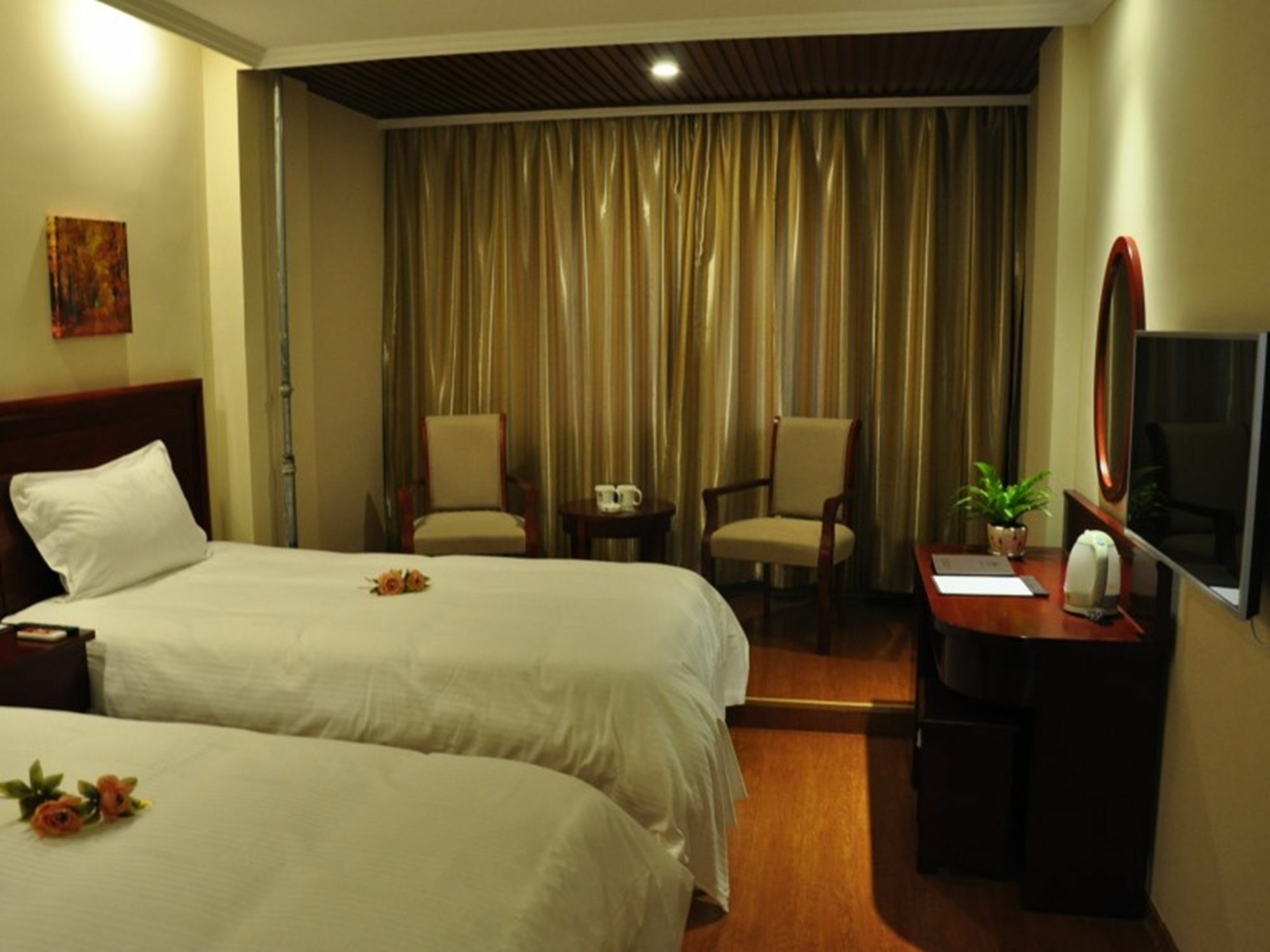 Greentree Inn Shandong Jining Qufu East Jingxuan Road Sankong Express Hotel 외부 사진